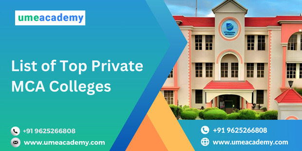 List Of Top Private Mca Colleges